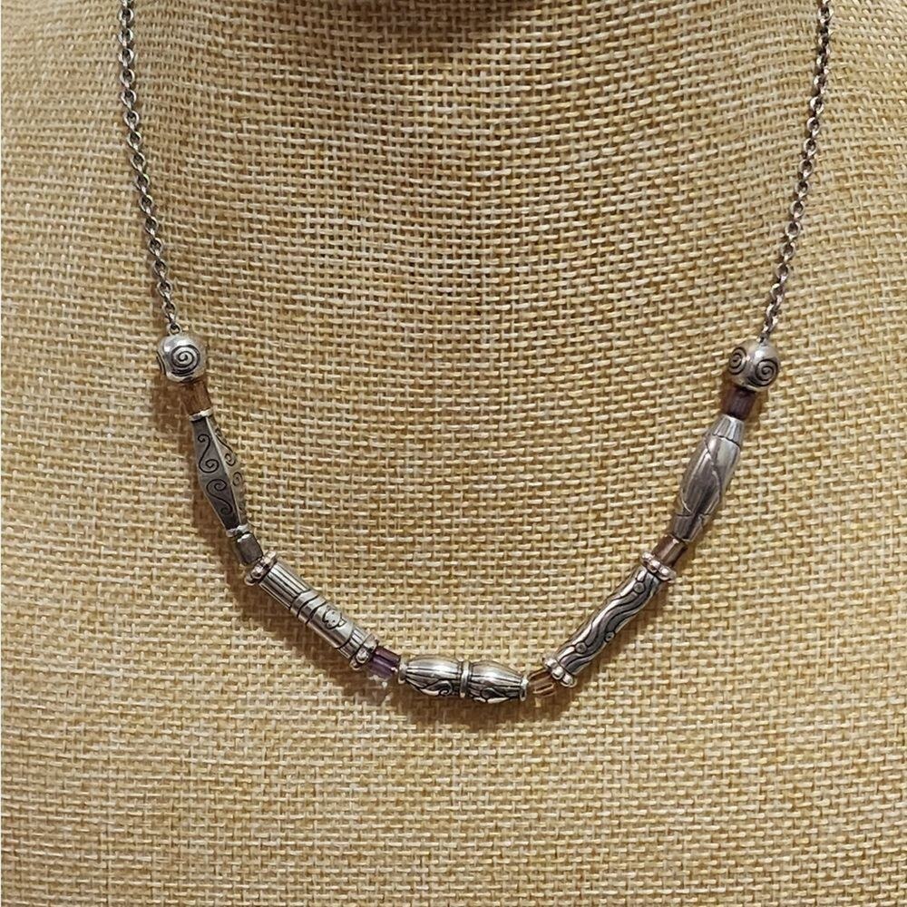 Brighton swirl charm necklace